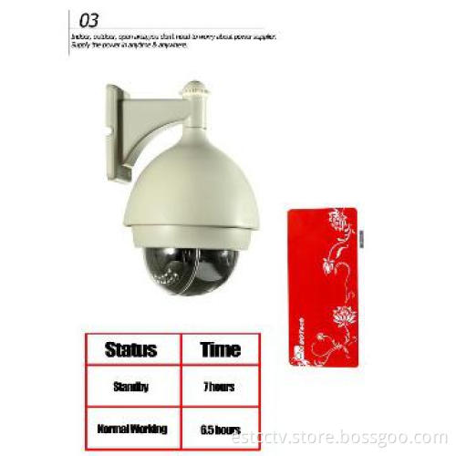 IP 720P Camera, Waterproof PTZ Megapixel Wireless IP Camera
